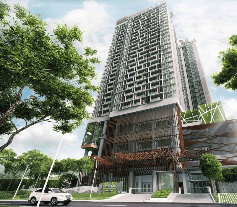 Twin Arkz Tower A by EXSIM